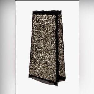 NWT ZARA Limited Edition Sequin Skirt